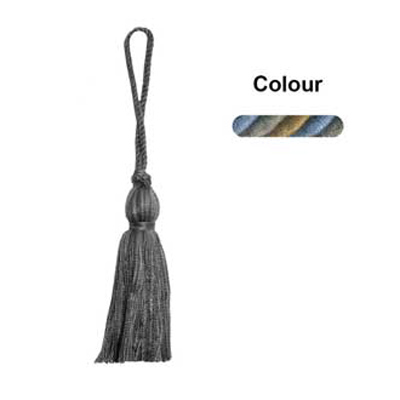 34780 Tassel 85mm Blue Gold