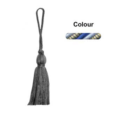 34790 Tassel 85mm Sapphire Sky Gold