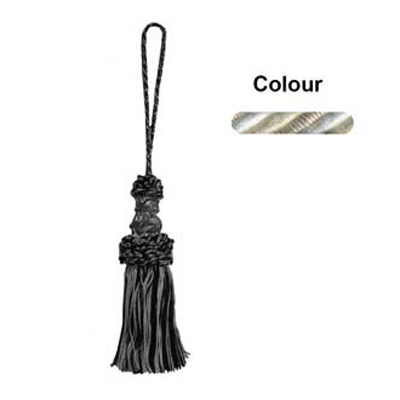 34802 Tassel 120mm White Cream Beige