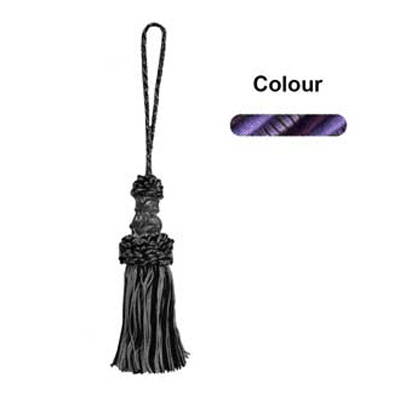 34808 Tassel 120mm Purple Rhapsody Aubergine