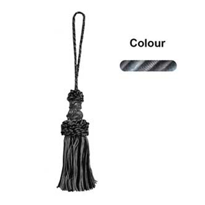 34811 Tassel 120mm Dark Grey Sky Grey