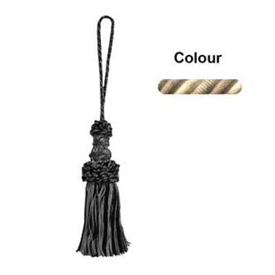 34813 Tassel 120mm Cream Tawny
