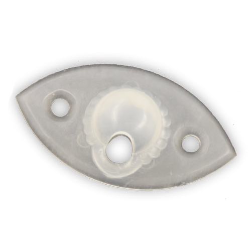 34896 Knot Plate 37mm Clear