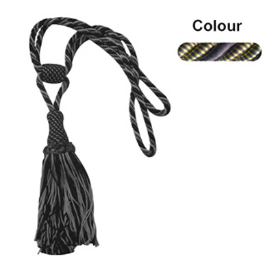 35560 Tie Back Delux Blue Lemon Twist