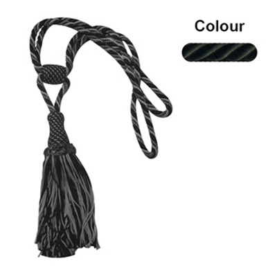 35568 Tie Back Delux Forest Green