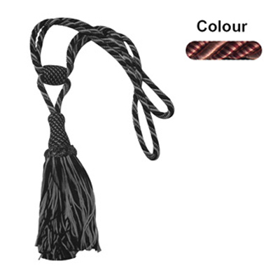 35569 Tie Back Delux Pink Twist