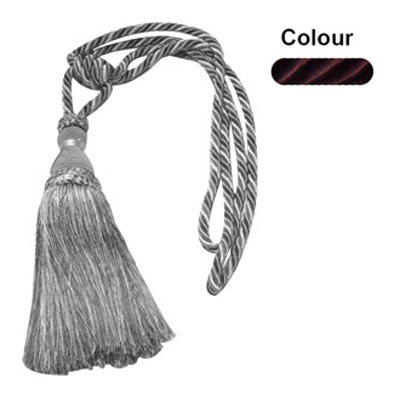 35622 Tie Back Premier Aubergine