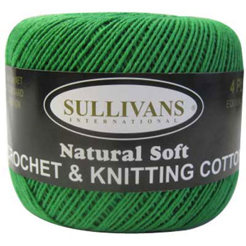 36010 Crochet Cotton 50 Gm Bright Green