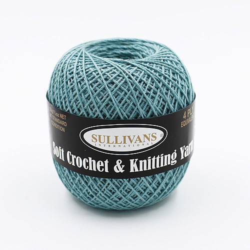 36176 Sullivans Crochet & Knitting Yarn 50gm Seafoam