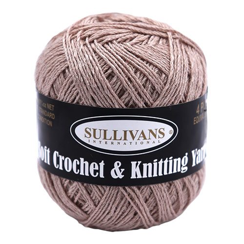 36302 Sullivans Crochet & Knitting Yarn 50gm Dusky Rose