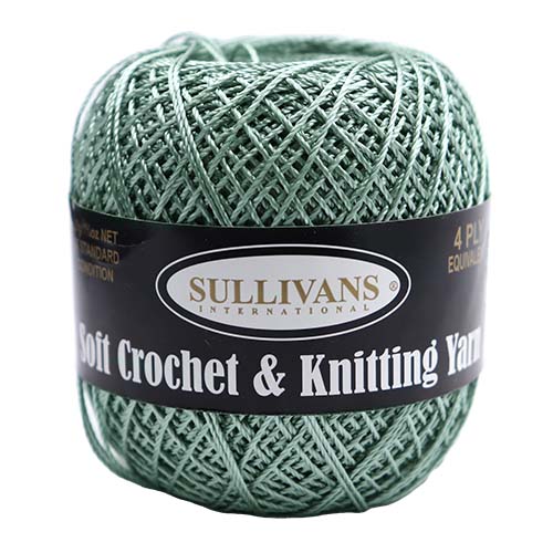 36324 Sullivans Crochet & Knitting Yarn 50gm Willow