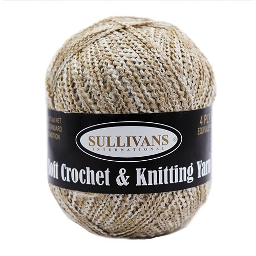 36329 Sullivans Boucle Acrylic Yarn Tan  50g