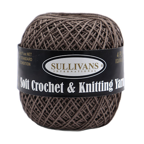36345 Sullivans Crochet & Knitting Yarn 50gm Bark