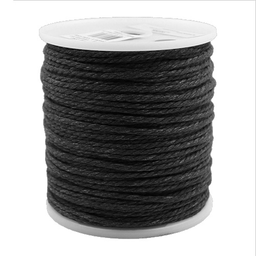 36407 Sullivans Macrame Cord 4mm Black