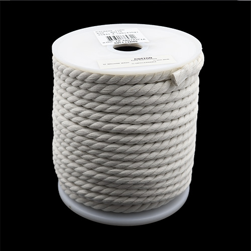 36431 Sullivans Macrame Cord 8mm White