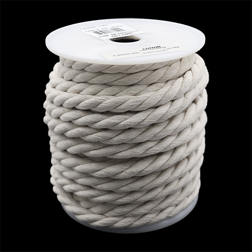 36439 Sullivans Macrame Cord 12mm White