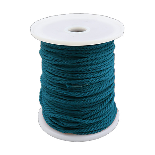 36462 Sullivans Macrame Cord 4mm Scuba Blue/green