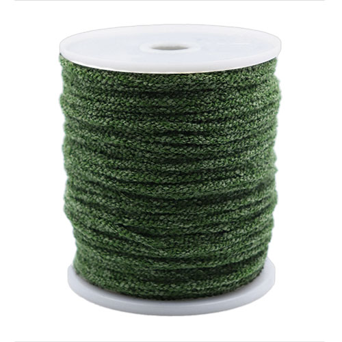 36486 Sullivans Macrame Cord 4mm Verde Bottle Green
