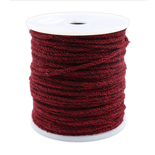 36487 Sullivans Macrame Cord 4mm Bordeaux Burgandy