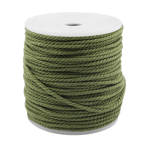 36505 Sullivans Macrame Cord 4mm Olive Green