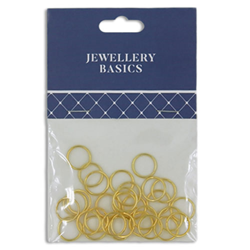 36768 Jump Ring 10mm Gold