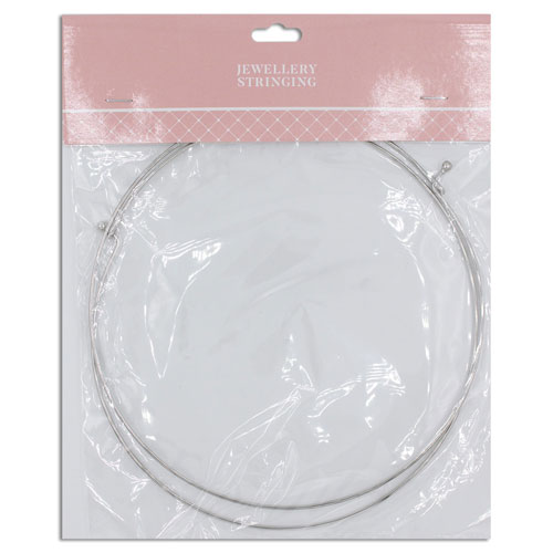 36819 Metal Neck Ring 1mm Silver