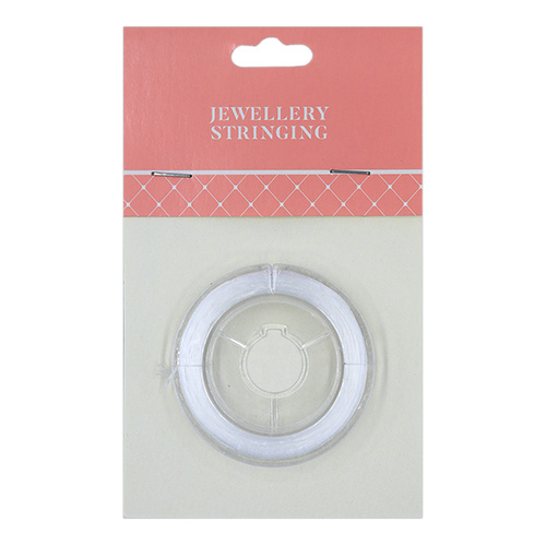 36820 Sullivans 0.3mm Non Stretch Nylon Beading Thread - Clear - 30m