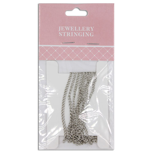 36854 Chain Twisted 3mmx2mm Dark Silver