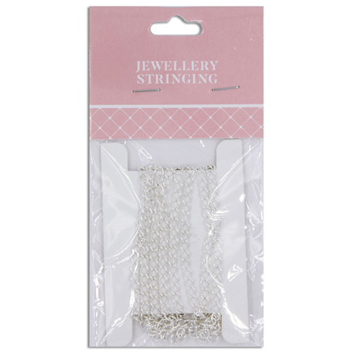 36856 Chain Twisted 3mmx2mm Bright Silver