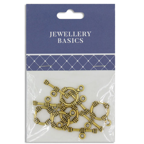 36916 Clasp Toggle 15mm Boho Gold