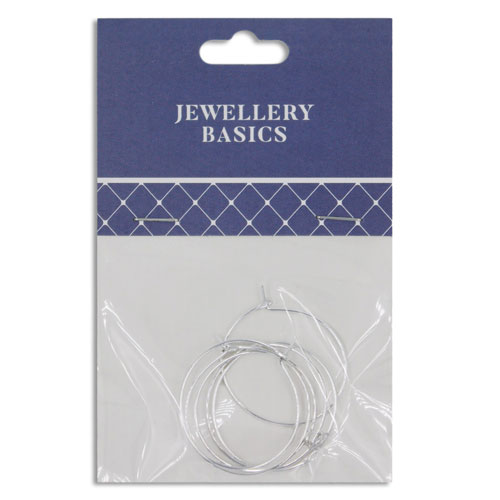 36918 Wine Glass Rings 25mm Silver