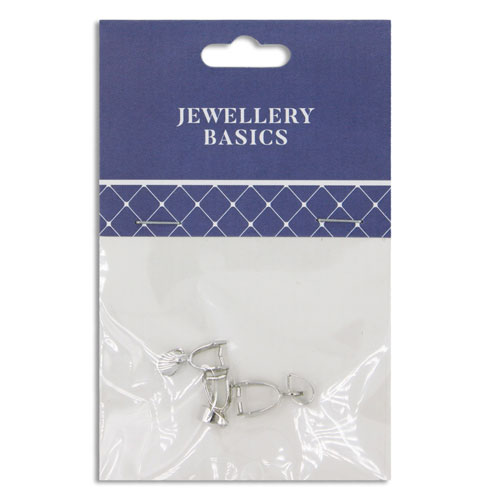 36920 Pendant Bale 20mm Dark Silver