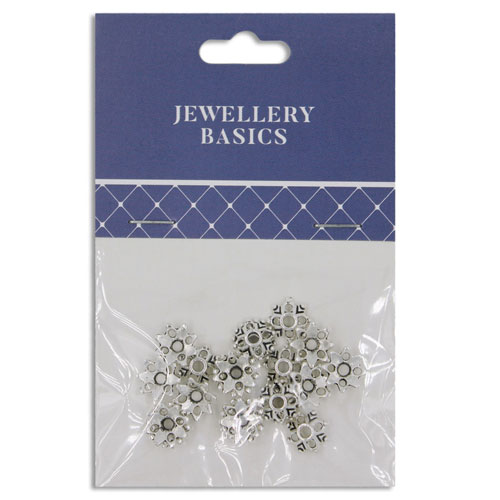 36938 Bead Cap 8mm Silver