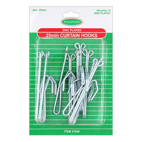 37049 Sullivans 76mm Slip In Hook With 25mm Head  - 10pcs