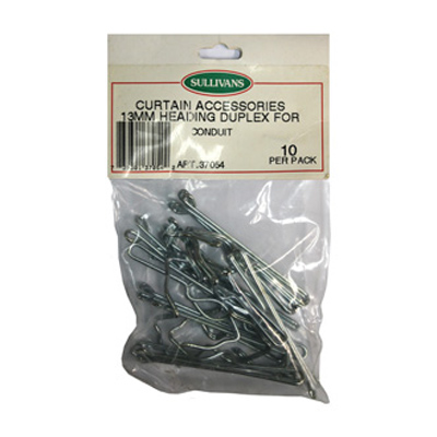 37054 Curtain Hook 76mm Metal