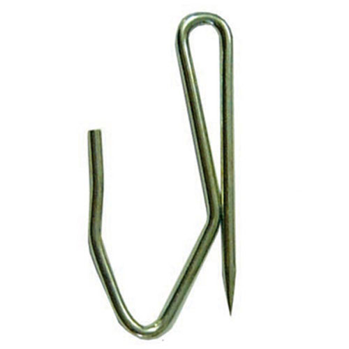 37082 Curtain Hook 35mm Zinc