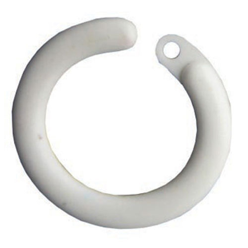 37105 Curtain Ring 25mm White