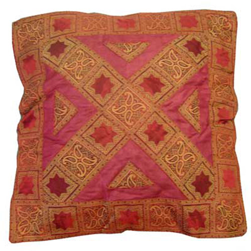 37143 Cushion Cover Cross Pattern Terra