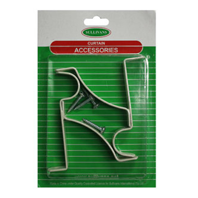 37163 Bracket 75mm Birch White