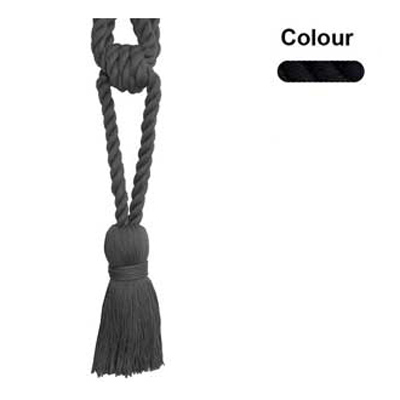 37346 Tie Back Small Black