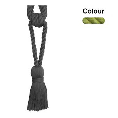 37419 Tie Back Small Pistachio Green