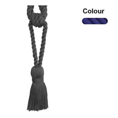 37423 Tie Back Small Lapis Blue