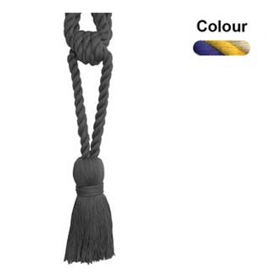 37426 Tie Back Small Light Blue Dyel Natural