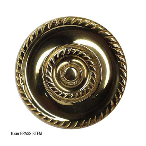 37469 Holdback 70mm 80mm Stem Brass