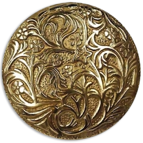 37471 Tie Back Holder 80mm 80mm Stem Brass