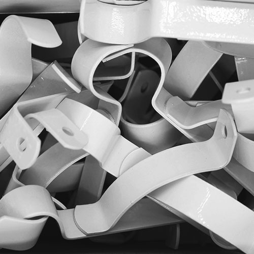 37499 Sullivans 75mm Stay Bracket - White - 30pcs