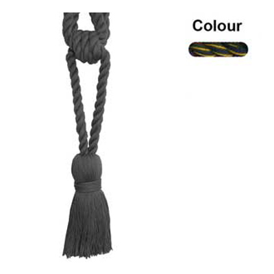 37617 Tie Back Small Burg Old Gold Bot Nvy