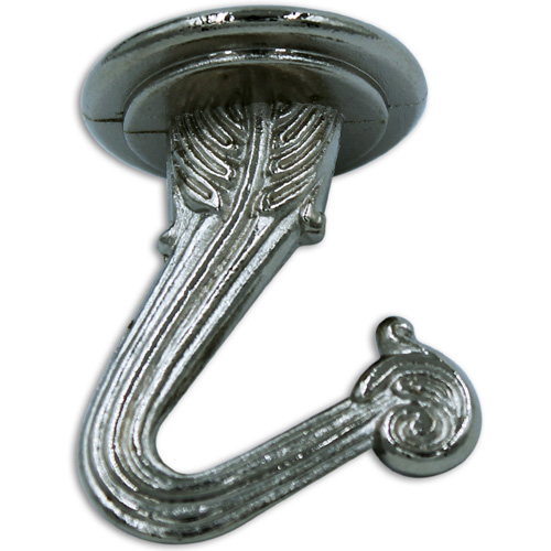 37635 Ceiling & Beam Hook 40mm Nickel