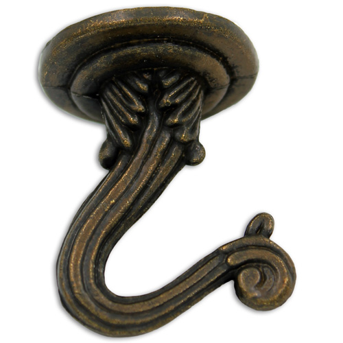 37636 Ceiling & Beam Hook 40mm Antique Copper