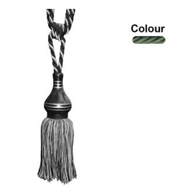 37649 Tie Back Medium Green